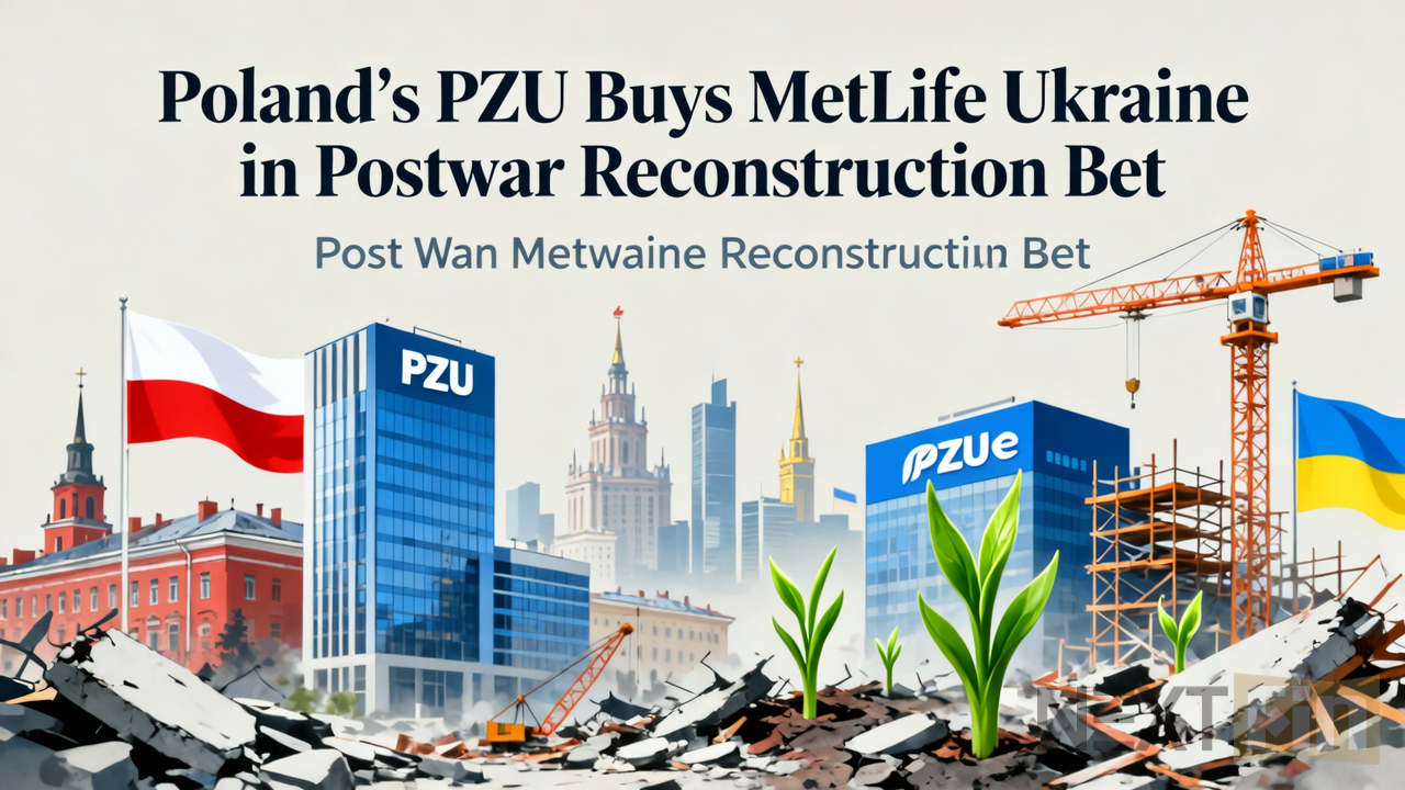 Poland’s PZU Buys MetLife Ukraine in Postwar Reconstruction Bet
