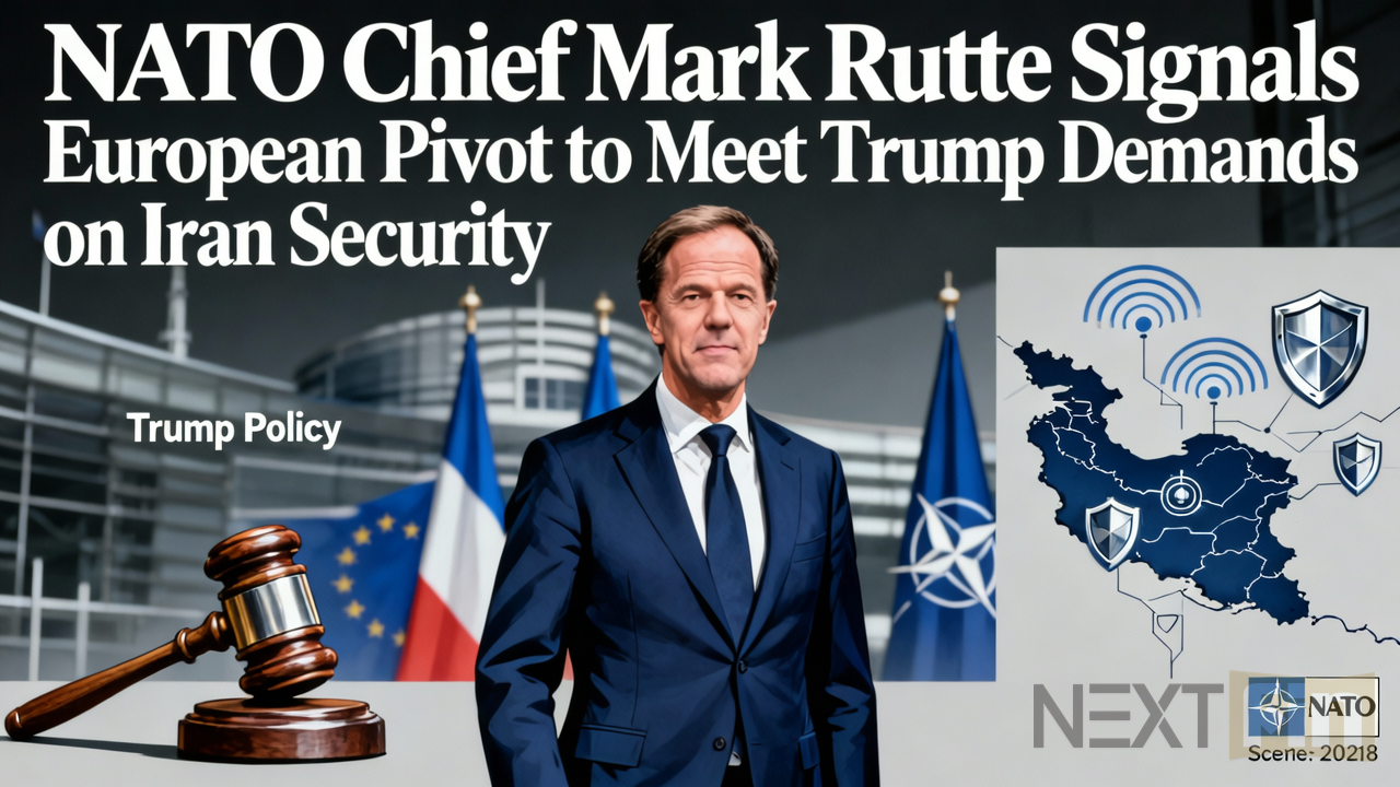 NATO Chief Mark Rutte Signals European Pivot to Meet Trump Demands on Iran Security
