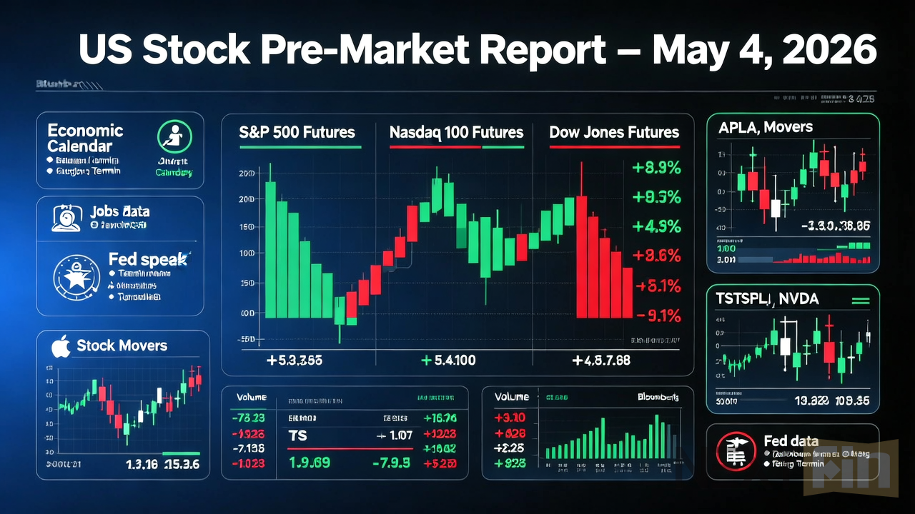 US Stock Pre-Market Report - May 4, 2026