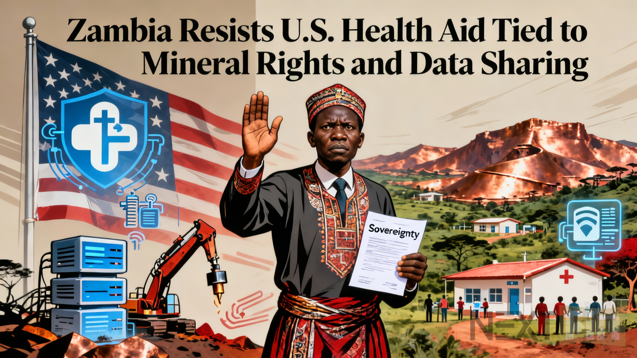 Zambia Resists U.S. Health Aid Tied to Mineral Rights and Data Sharing