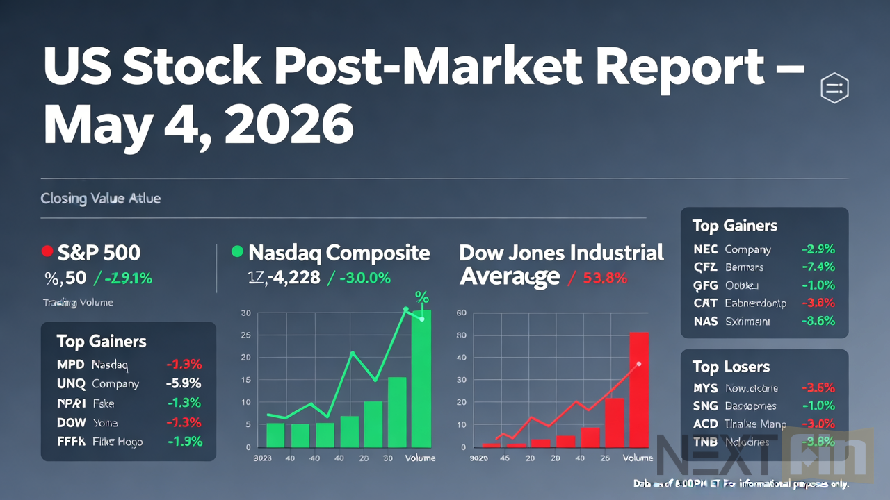 US Stock Post-Market Report - May 4, 2026