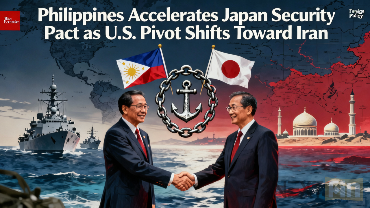 Philippines Accelerates Japan Security Pact as U.S. Pivot Shifts Toward Iran