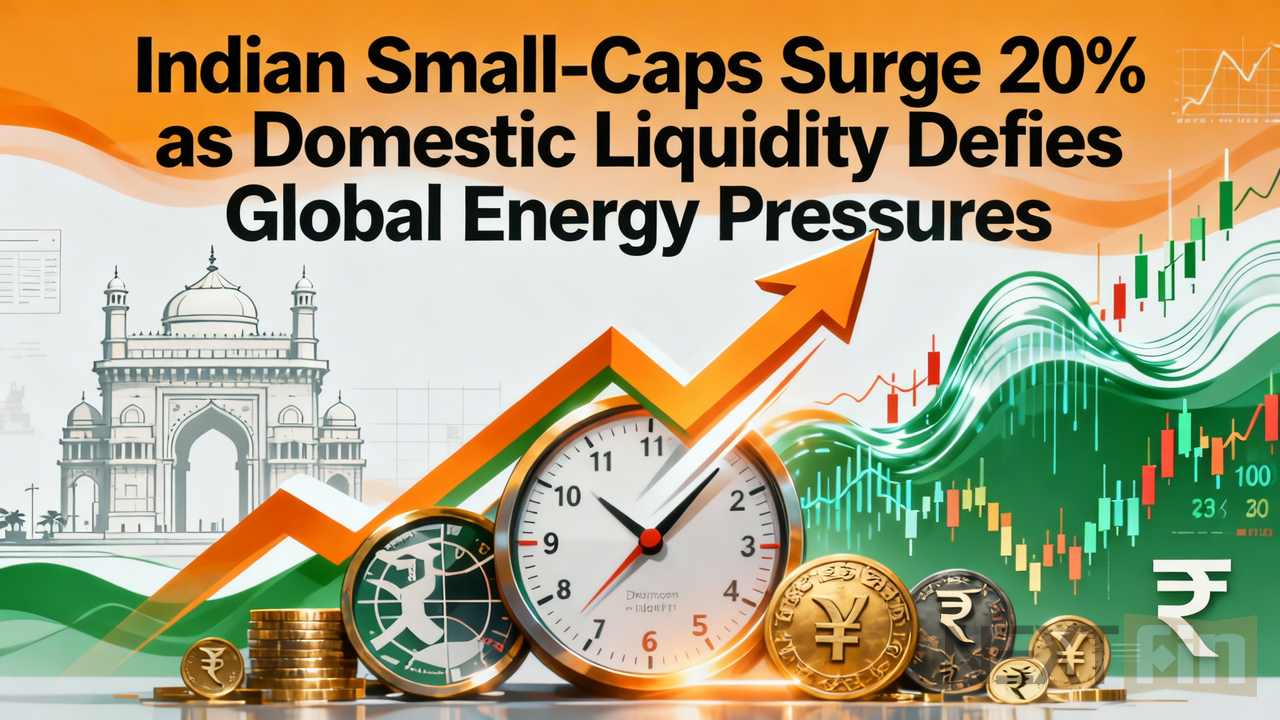 Indian Small-Caps Surge 20% as Domestic Liquidity Defies Global Energy Pressures