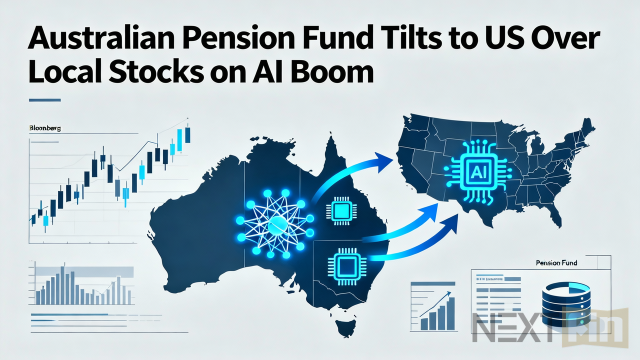 Australian Pension Fund Tilts to US Over Local Stocks on AI Boom