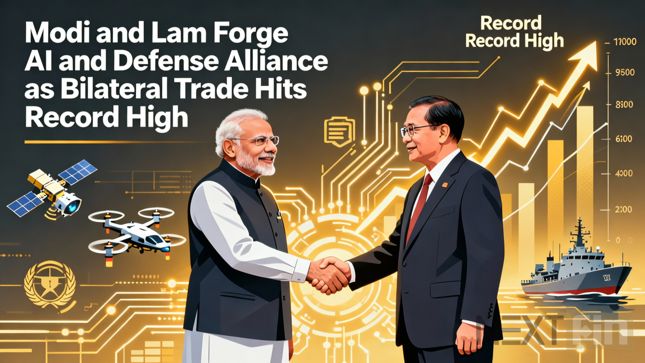 Modi and Lam Forge AI and Defense Alliance as Bilateral Trade Hits Record Highs