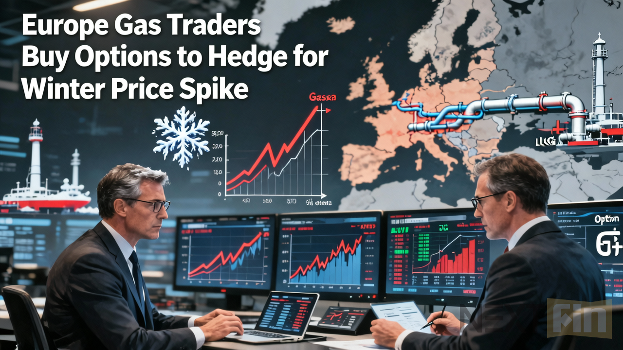 Europe Gas Traders Buy Options to Hedge for Winter Price Spike