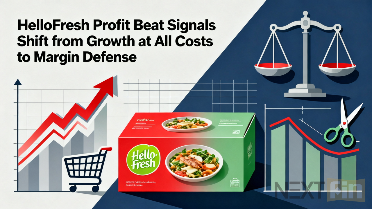 HelloFresh Profit Beat Signals Shift from Growth at All Costs to Margin Defense
