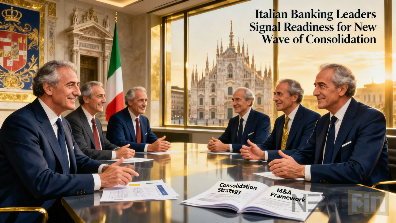 Italian Banking Leaders Signal Readiness for New Wave of Consolidation