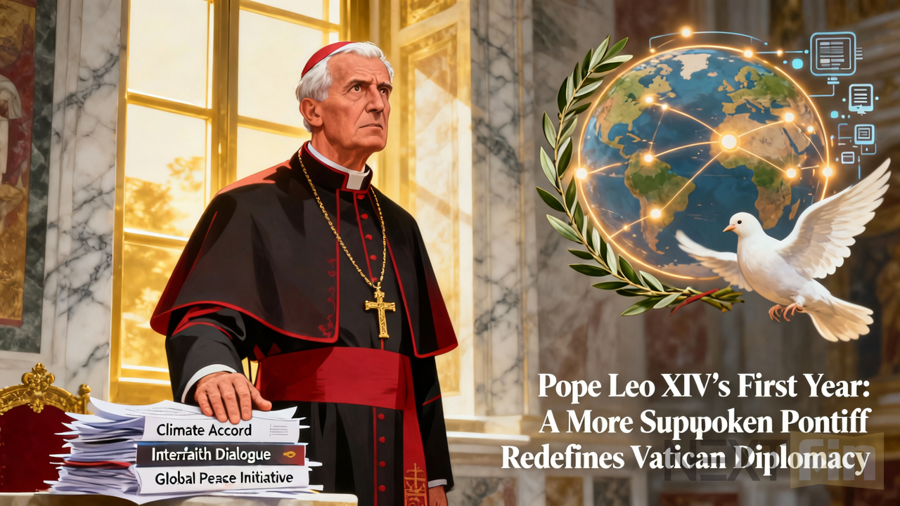 Pope Leo XIV’s First Year: A More Outspoken Pontiff Redefines Vatican Diplomacy