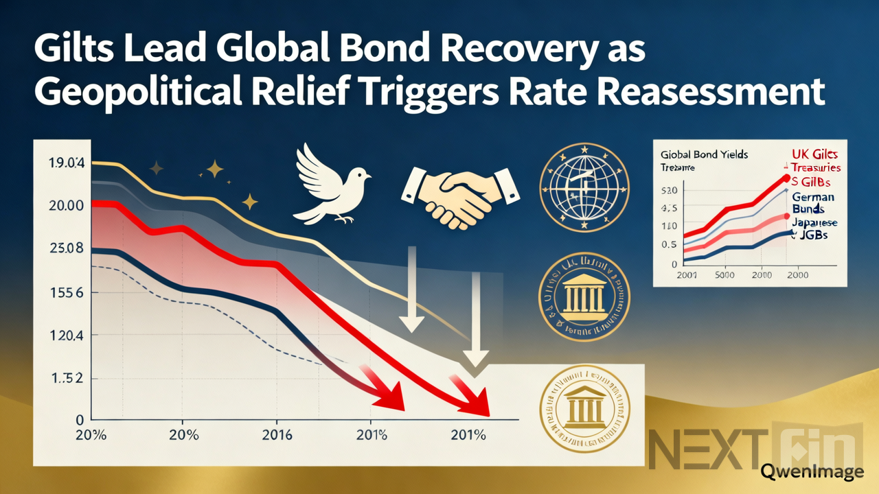 Gilts Lead Global Bond Recovery as Geopolitical Relief Triggers Rate Reassessment