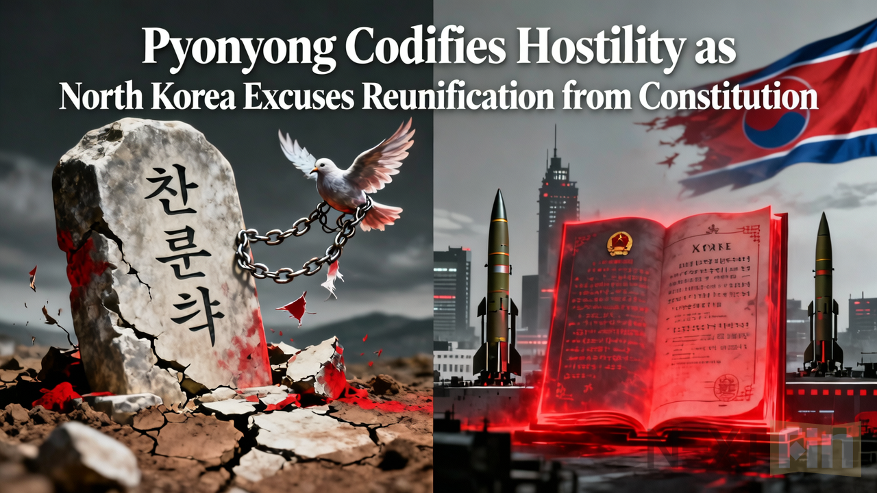 Pyongyang Codifies Hostility as North Korea Excises Reunification from Constitution