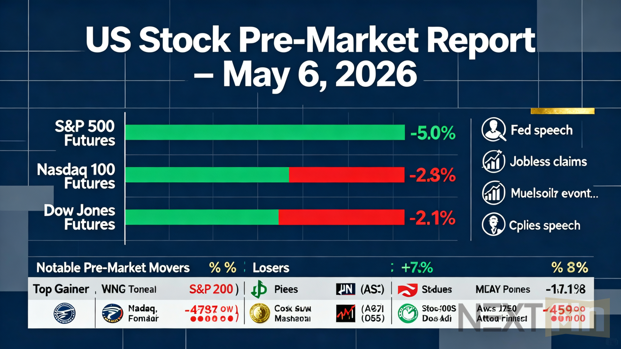 US Stock Pre-Market Report - May 6, 2026