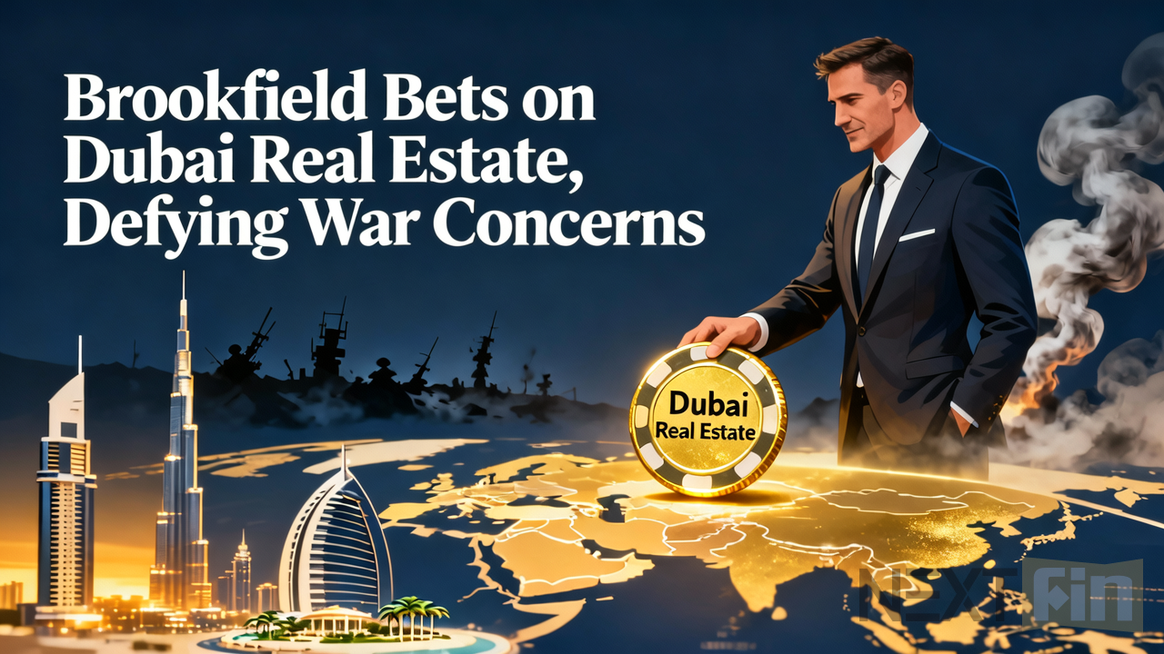 Brookfield Bets on Dubai Real Estate, Defying War Concerns