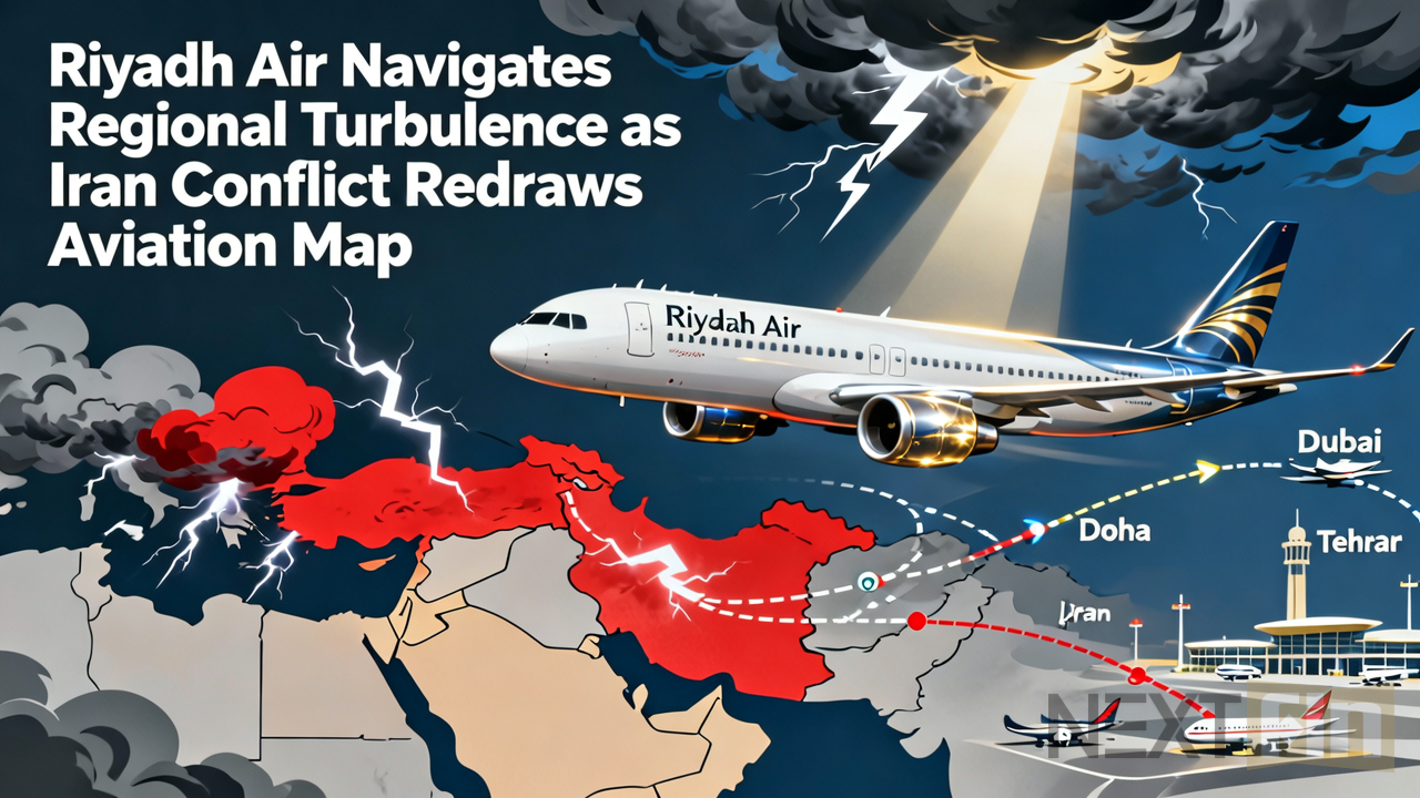 Riyadh Air Navigates Regional Turbulence as Iran Conflict Redraws Aviation Map