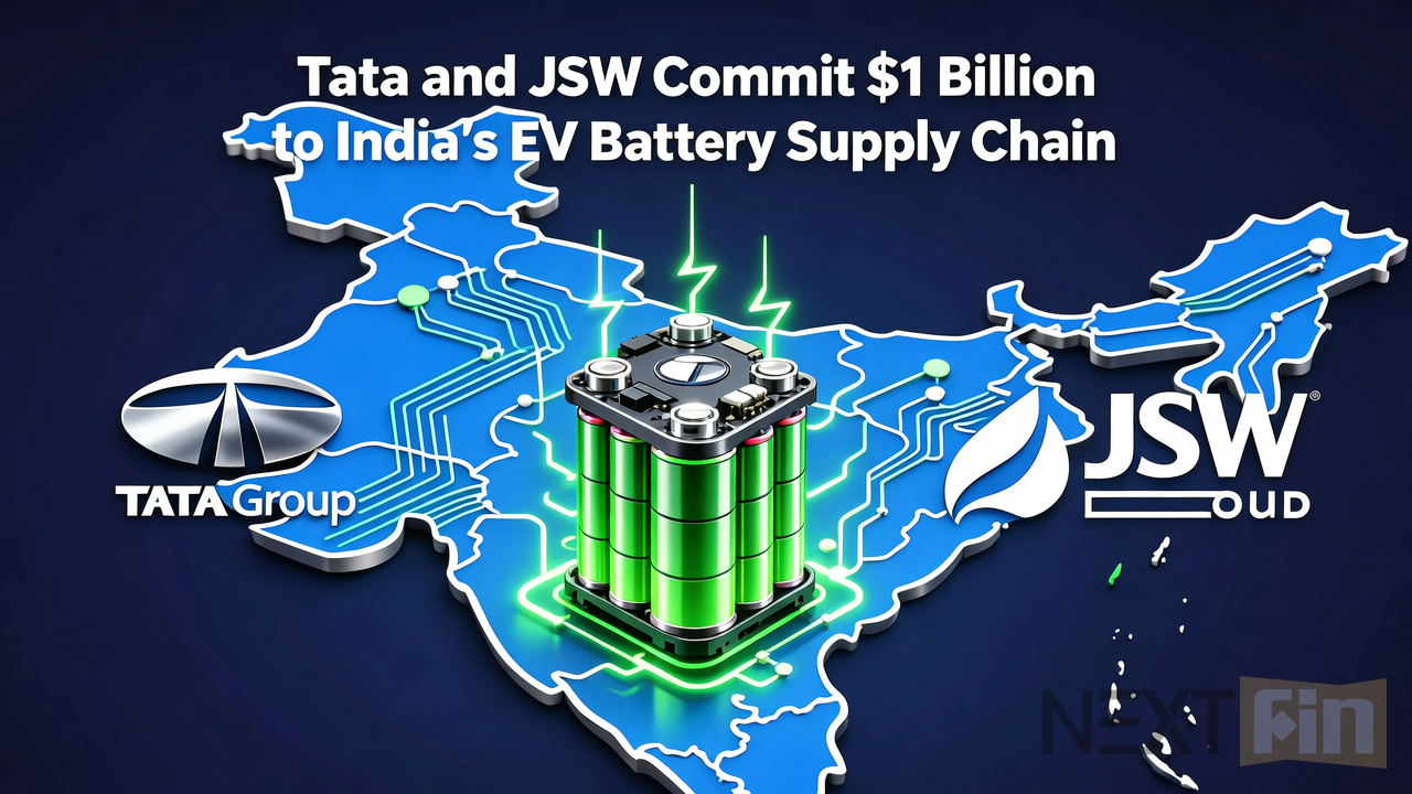 Tata and JSW Commit $1 Billion to India’s EV Battery Supply Chain