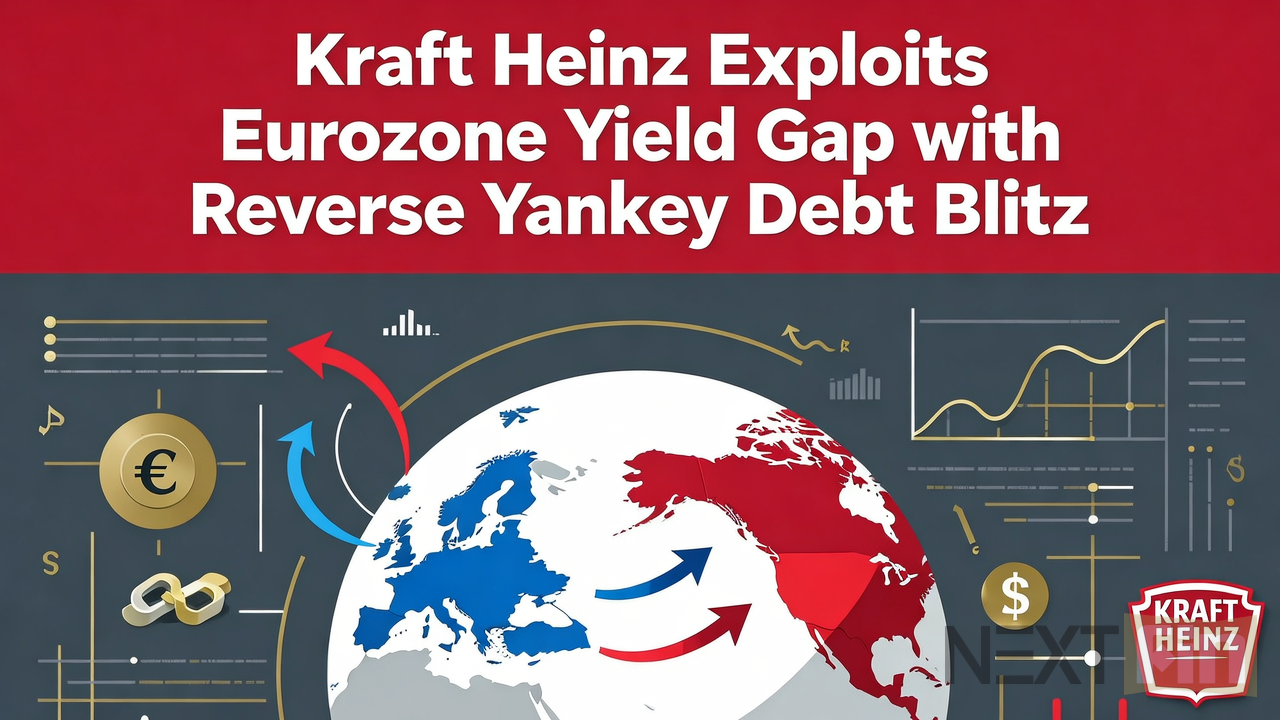 Kraft Heinz Exploits Eurozone Yield Gap with Reverse Yankee Debt Blitz