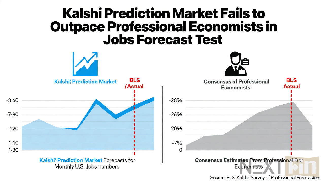 Kalshi Prediction Market Fails to Outpace Professional Economists in Jobs Forecast Test