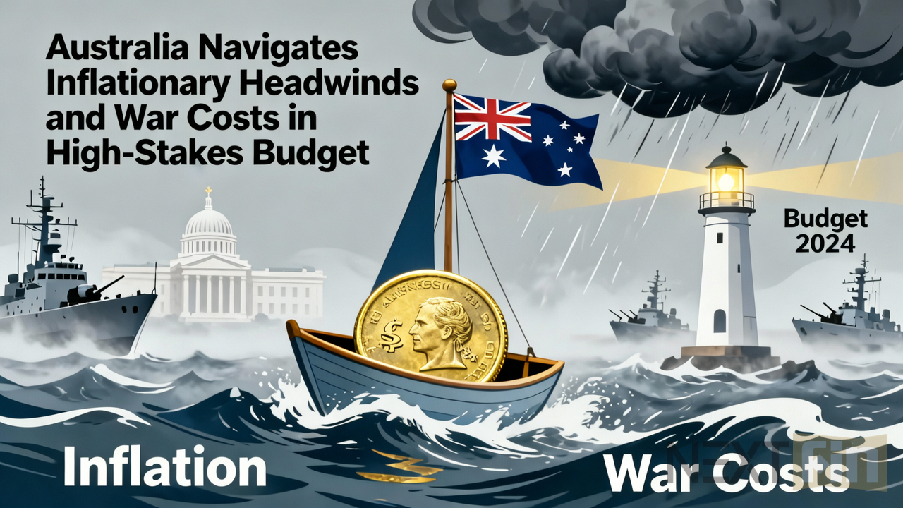 Australia Navigates Inflationary Headwinds and War Costs in High-Stakes Budget