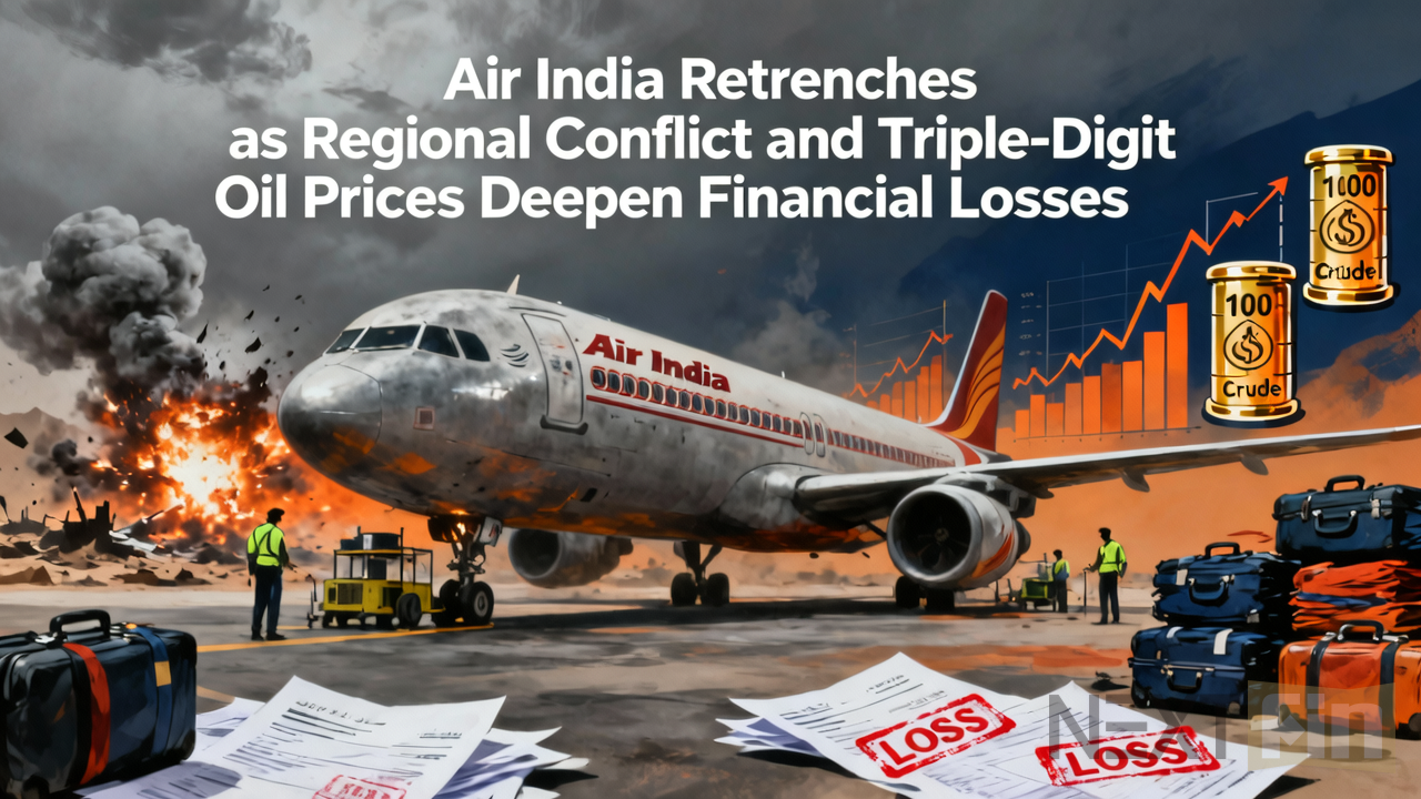 Air India Retrenches as Regional Conflict and Triple-Digit Oil Prices Deepen Financial Losses