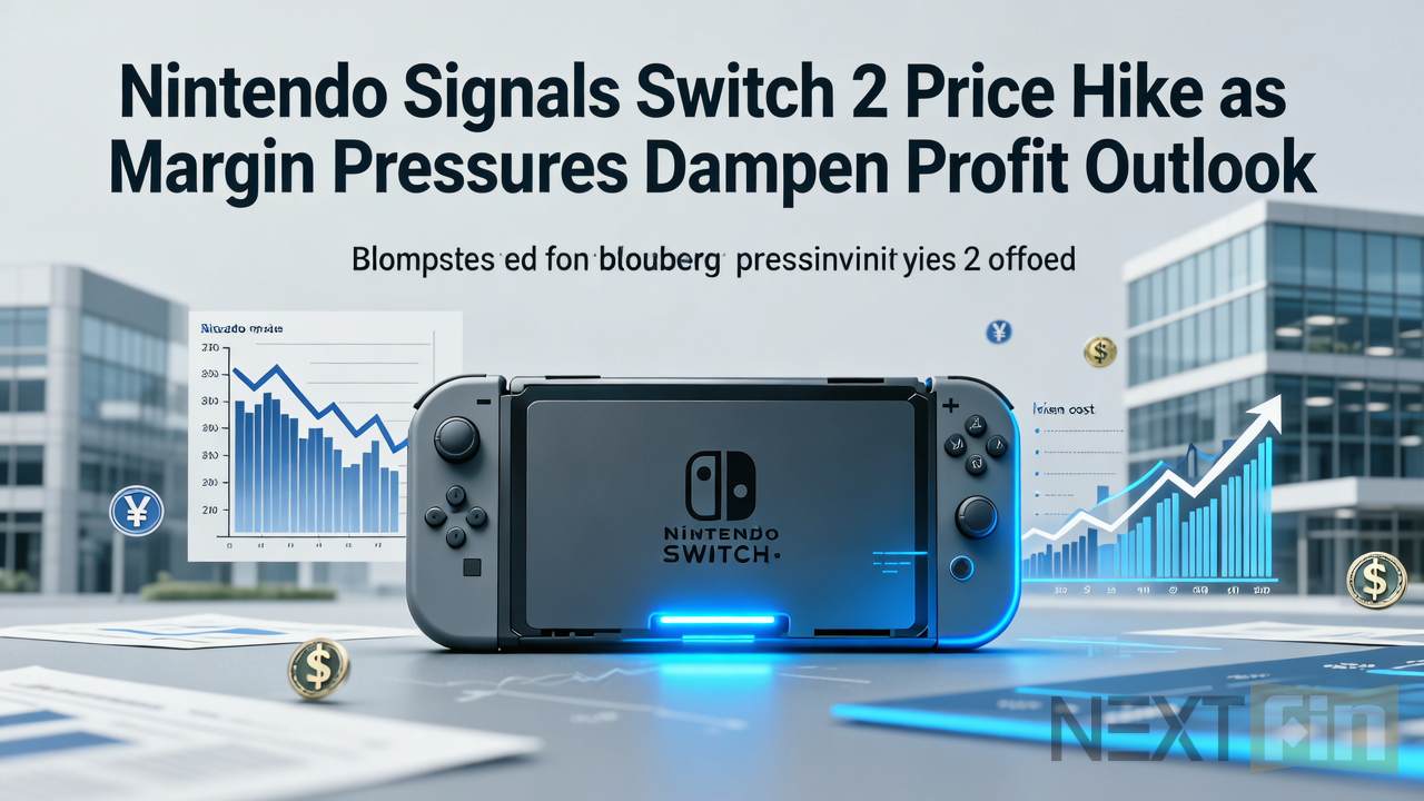 Nintendo Signals Switch 2 Price Hike as Margin Pressures Dampen Profit Outlook