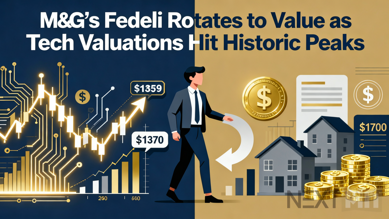 M&G’s Fedeli Rotates to Value as Tech Valuations Hit Historic Peaks