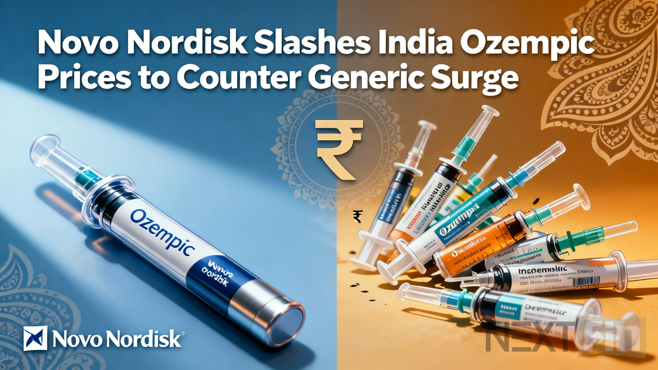 Novo Nordisk Slashes India Ozempic Prices to Counter Generic Surge