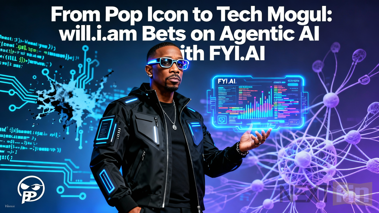 From Pop Icon to Tech Mogul: will.i.am Bets on Agentic AI with FYI.AI