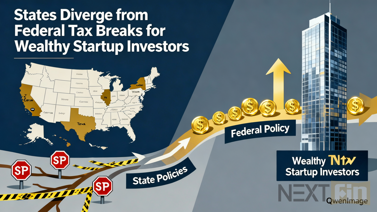States Diverge from Federal Tax Breaks for Wealthy Startup Investors