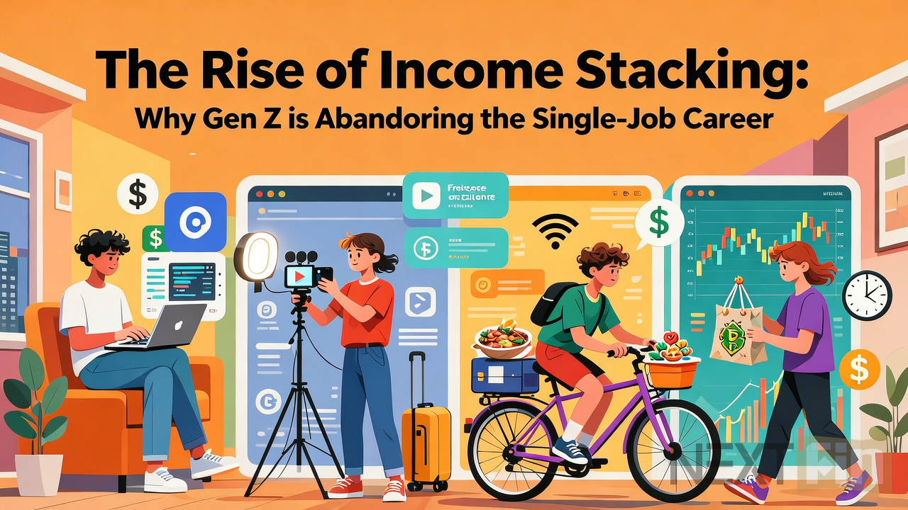 The Rise of Income Stacking: Why Gen Z is Abandoning the Single-Job Career