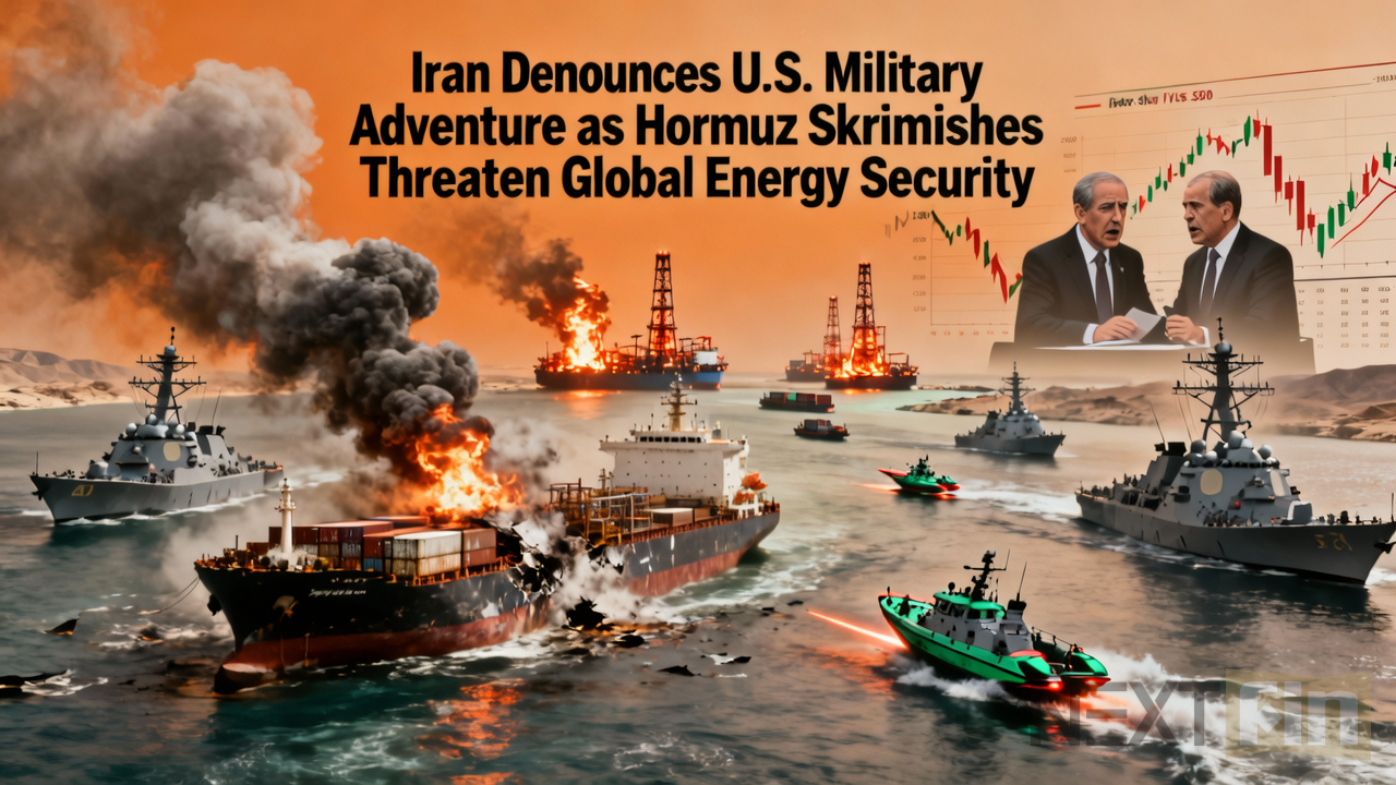 Iran Denounces U.S. Military Adventure as Hormuz Skirmishes Threaten Global Energy Security
