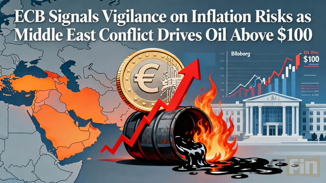 ECB Signals Vigilance on Inflation Risks as Middle East Conflict Drives Oil Above $100