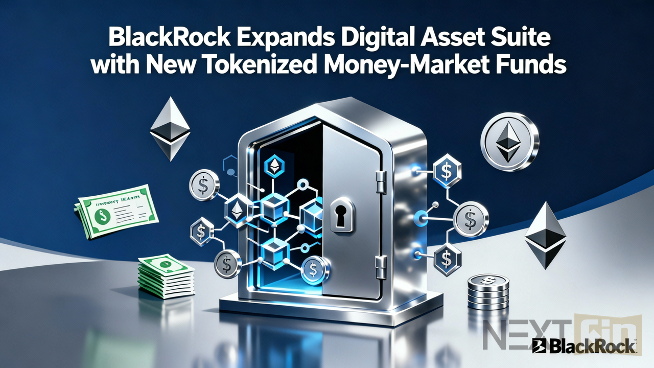 BlackRock Expands Digital Asset Suite with New Tokenized Money-Market Funds