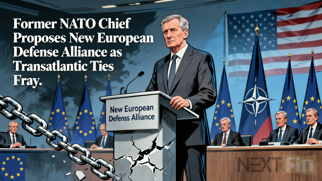 Former NATO Chief Proposes New European Defense Alliance as Transatlantic Ties Fray