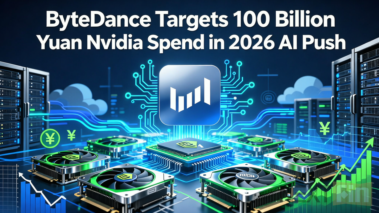 ByteDance Targets 100 Billion Yuan Nvidia Spend in 2026 AI Push