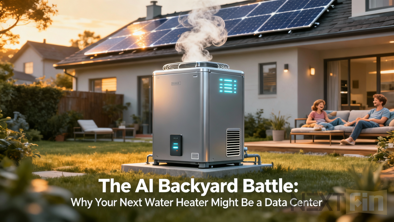 The AI Backyard Battle: Why Your Next Water Heater Might Be a Data Center