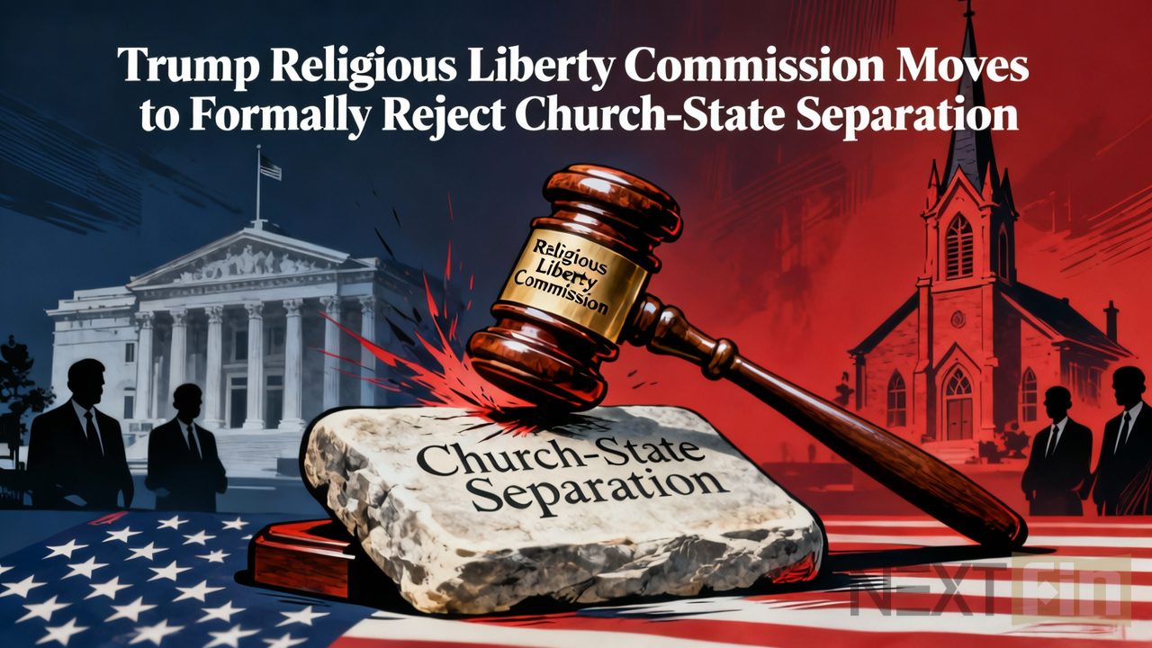Trump Religious Liberty Commission Moves to Formally Reject Church-State Separation