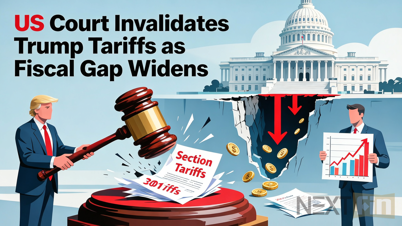 US Court Invalidates Trump Tariffs as Fiscal Gap Widens