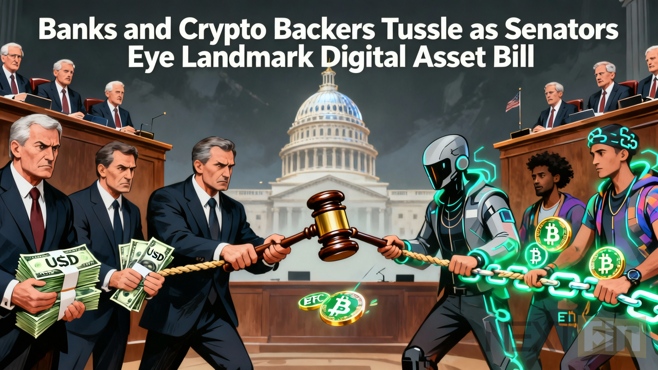 Banks and Crypto Backers Tussle as Senators Eye Landmark Digital Asset Bill