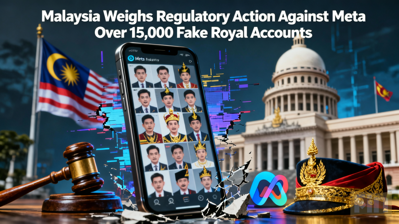 Malaysia Weighs Regulatory Action Against Meta Over 15,000 Fake Royal Accounts