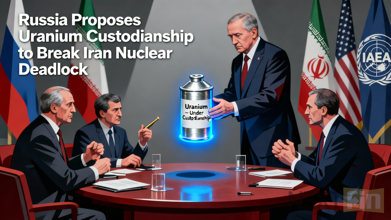 Russia Proposes Uranium Custodianship to Break Iran Nuclear Deadlock