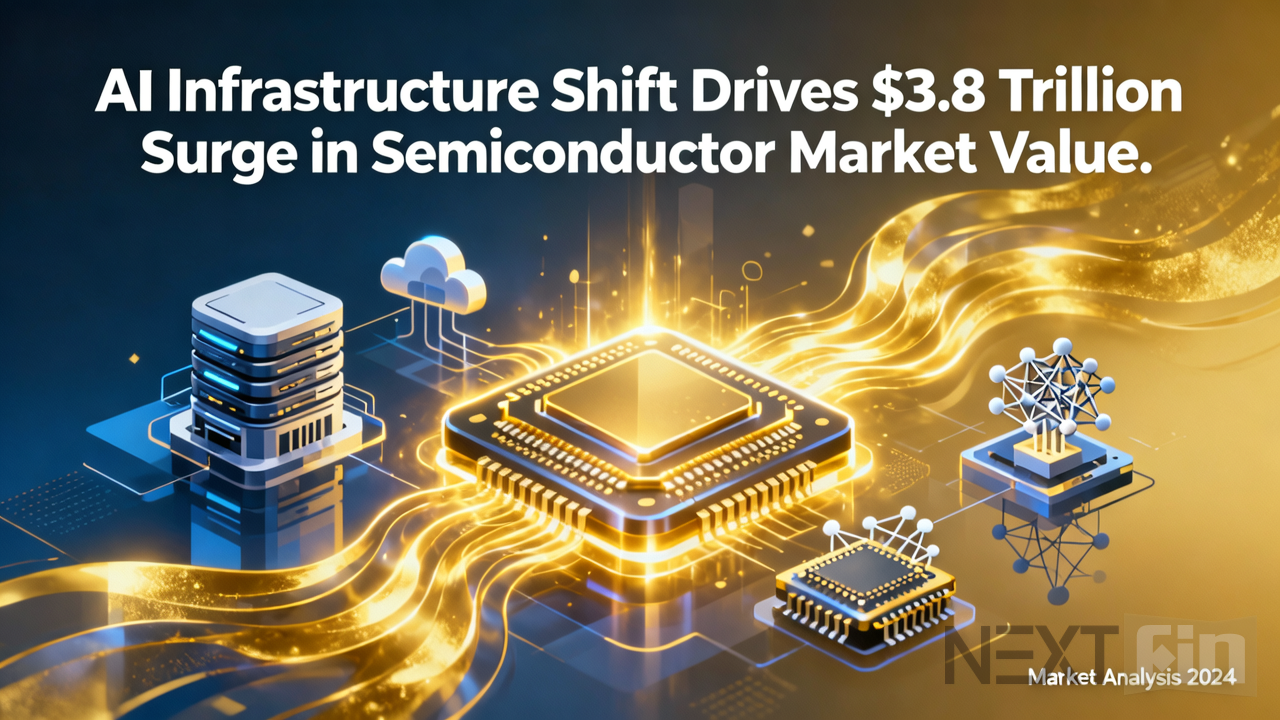 AI Infrastructure Shift Drives $3.8 Trillion Surge in Semiconductor Market Value