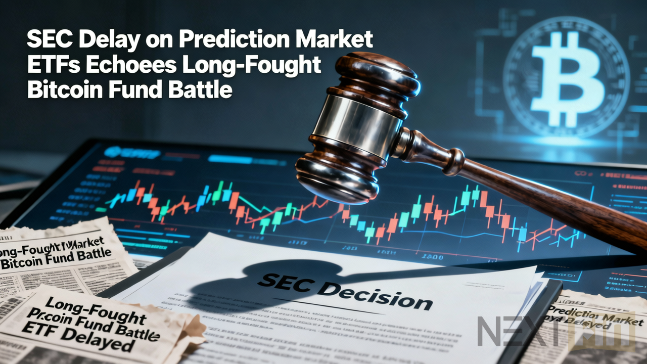 SEC Delay on Prediction Market ETFs Echoes Long-Fought Bitcoin Fund Battle