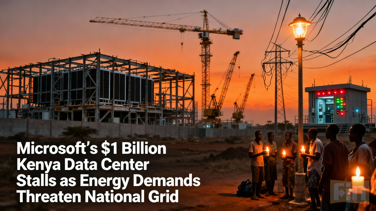 Microsoft’s $1 Billion Kenya Data Center Stalls as Energy Demands Threaten National Grid