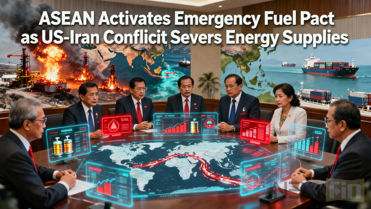 ASEAN Activates Emergency Fuel Pact as US-Iran Conflict Severs Energy Supplies