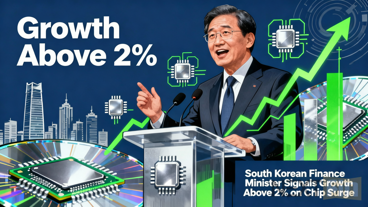South Korean Finance Minister Signals Growth Above 2% on Chip Surge