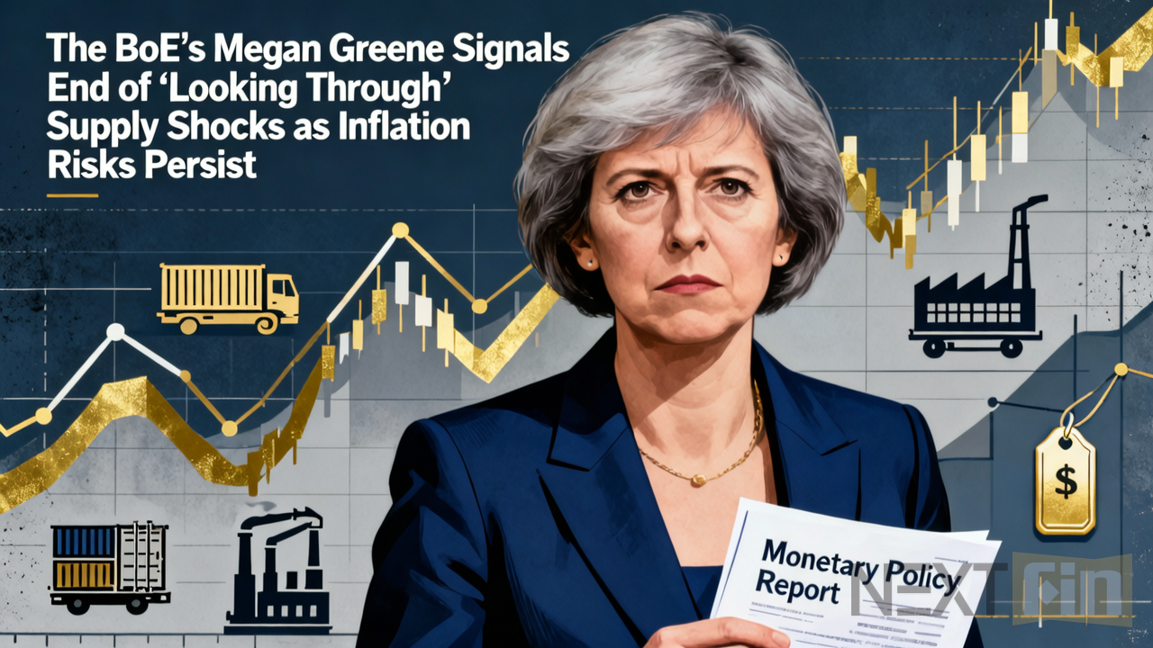 The BoE's Megan Greene Signals End of 'Looking Through' Supply Shocks as Inflation Risks Persist