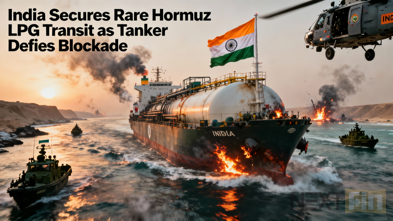 India Secures Rare Hormuz LPG Transit as Tanker Defies Blockade