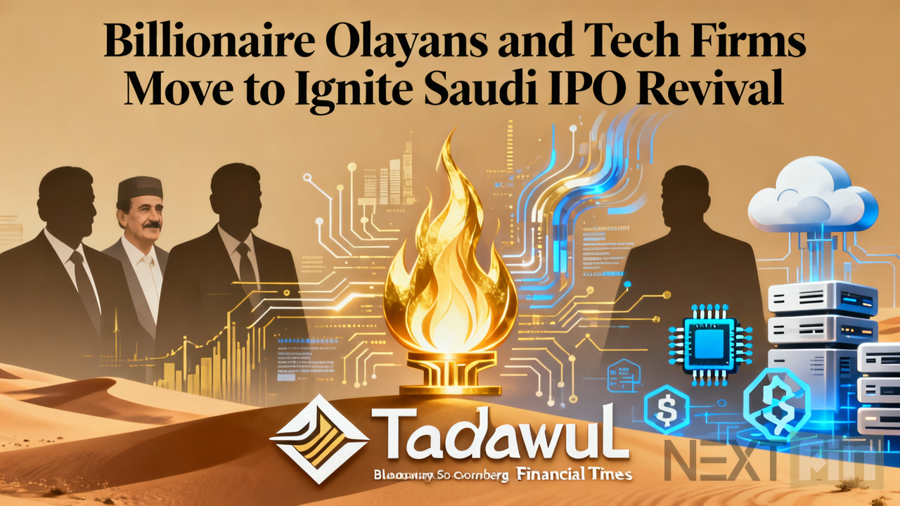 Billionaire Olayans and Tech Firms Move to Ignite Saudi IPO Revival