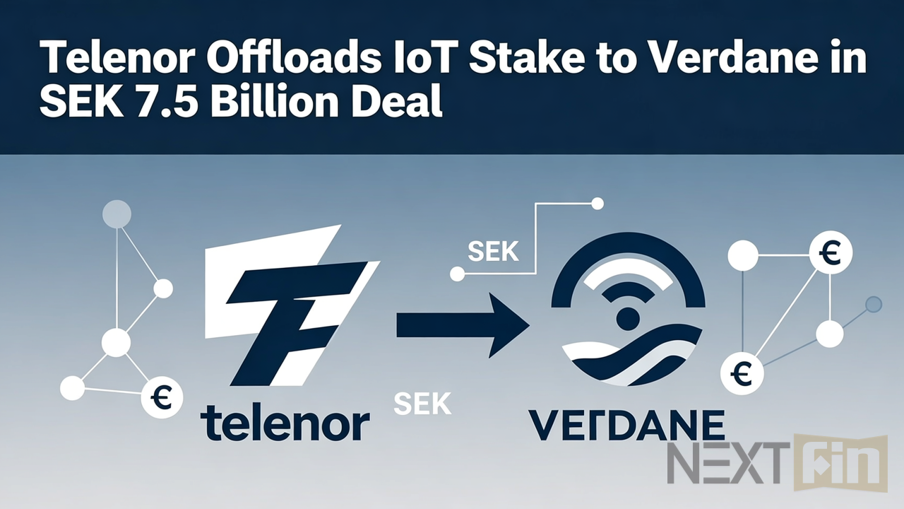 Telenor Offloads IoT Stake to Verdane in SEK 7.5 Billion Deal