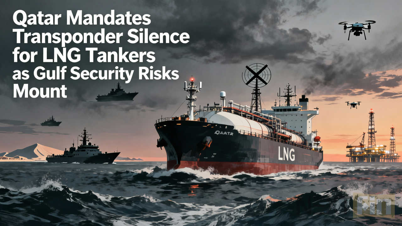 Qatar Mandates Transponder Silence for LNG Tankers as Gulf Security Risks Mount